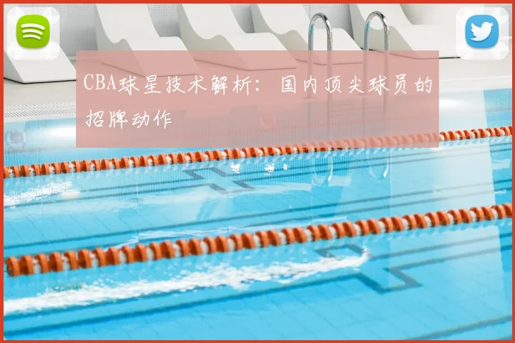 CBA球星技术解析：国内顶尖球员的招牌动作